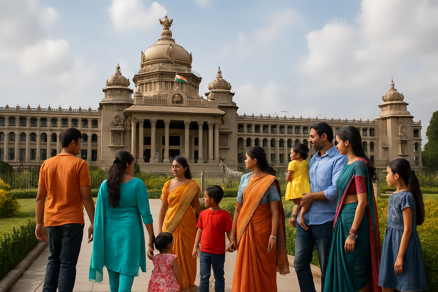 Families Visiting Bengaluru